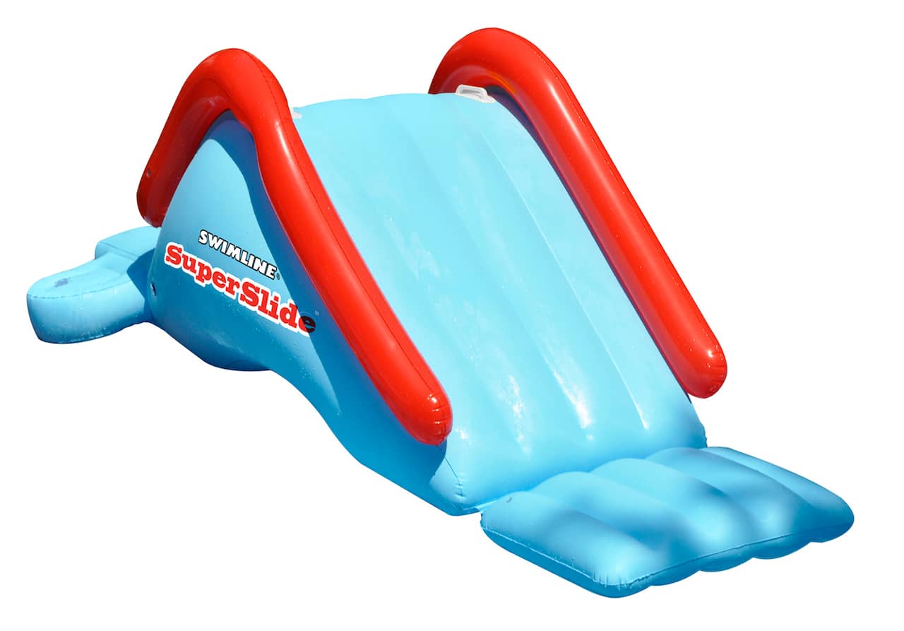 Inflatable Blue Super Swimming Pool Slide 17-Inch